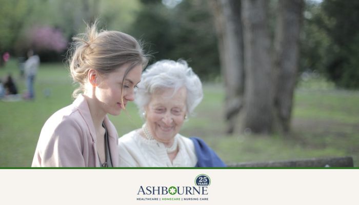 older person with doughter