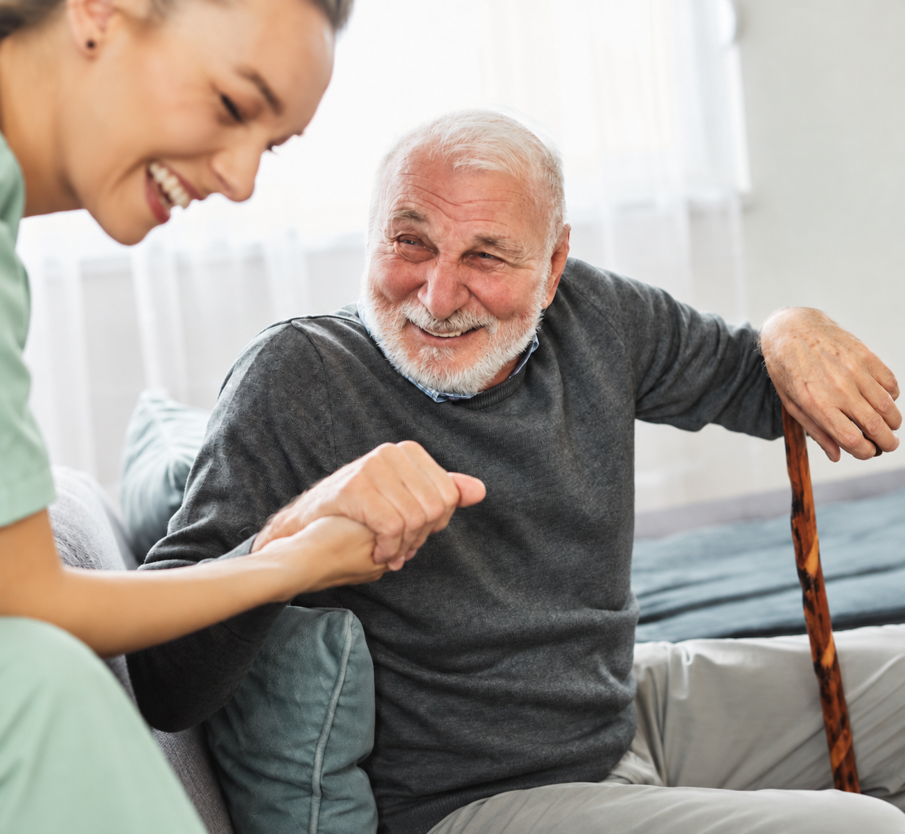 carer and older person